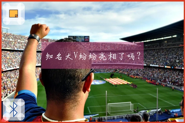 知名大V纷纷亮相了吗？